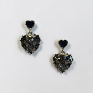 Crystal Love Heart Earrings